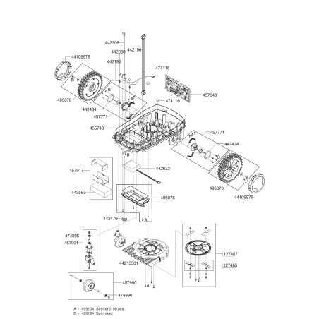 Silnik Robo Gen III Seria 500/700 nr 457739